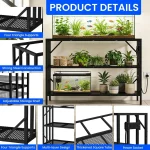 5575 Gallon Ish Tank Stand with Power Outlet Heavy Duty 3 | PricZone 55 75 Gallon Ish Tank Stand with Power Outlet Heavy Duty 3 | PricZone