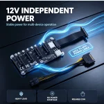 Tishric PCIe x1 to 4 Port Expansion Card with Independent 4 | PricZone
