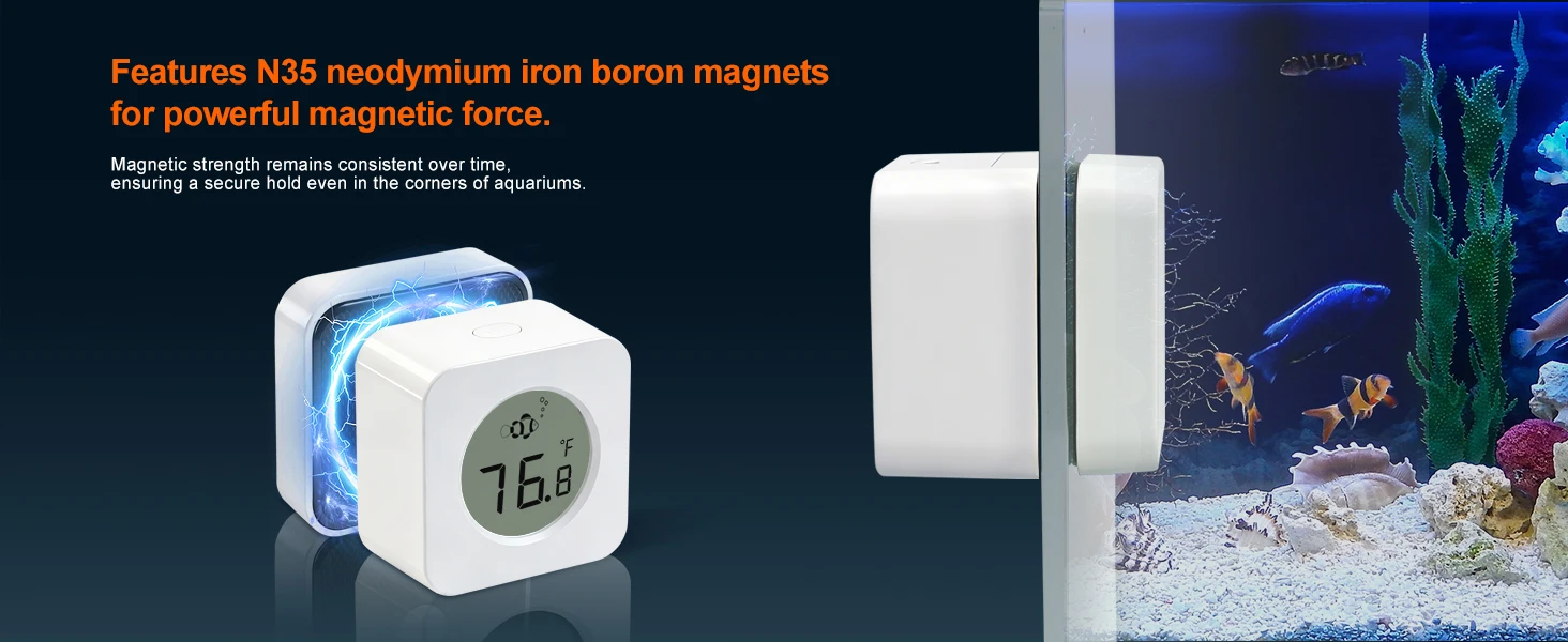 Nano Aquarium Magnetic Algae Scraper Built-In High Accuracy 12