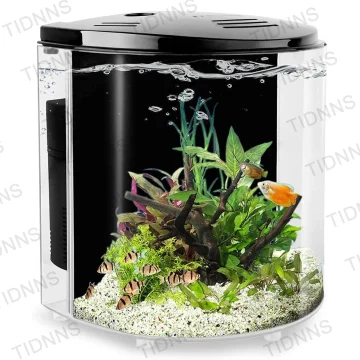 Desktop Small Fish Tank Living Room Household Lazy Acrylic 1 | PricZone