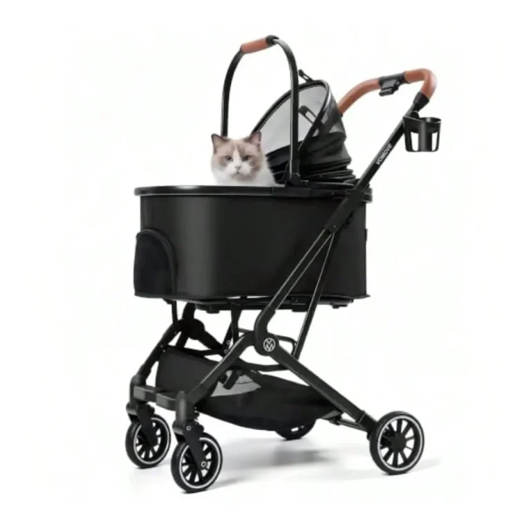 Shipping Cat Strollers for 2 Cats with Detachable Carrier product image