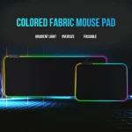 Big Gaming Desk LED Color Light Mouse Pad 6 | PricZone