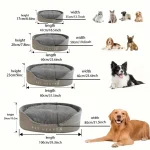 MachineWashable Soft Cozy Pet Bed AllSeason Dog Cat House 2 | PricZone Machine Washable Soft Cozy Pet Bed All Season Dog Cat House 2 | PricZone