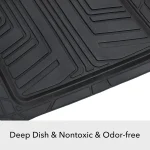 Piece Premium All Season Anti Slip Rubber Floor Mats 6 | PricZone