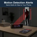 1080P HD Clock Camera Wireless WiFi Recorder with Night 4 | PricZone
