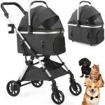 Lightweight Pet Stroller for Medium Dogs SmoothRide 4In1 1 | PricZone Lightweight Pet Stroller for Medium Dogs Smooth Ride 4 In 1 1 | PricZone