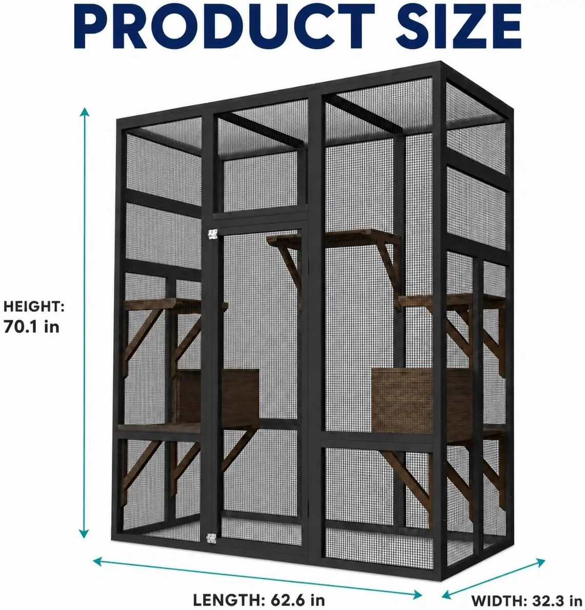 WalkIn Catio Outdoor Cat Enclosure Large House 7 | PricZone Walk In Catio Outdoor Cat Enclosure Large House 7 | PricZone