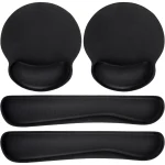 Ergonomic Mouse Pad and Keyboard Set with Wrist Support 1 | PricZone Ergonomic Mouse Pad and Keyboard Set with Wrist Support 1 | PricZone