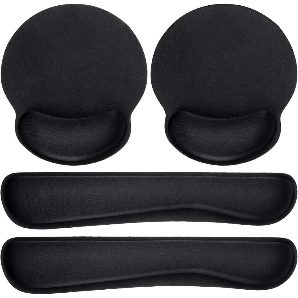 Ergonomic Mouse Pad and Keyboard Set with Wrist Support 1 | PricZone Ergonomic Mouse Pad and Keyboard Set with Wrist Support 1 | PricZone