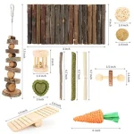 Hamster Toys Guinea Pig Wheel Cage Accessories Small Animal 5 | PricZone