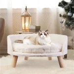 Ultra Soft Elevated Dog Cat Sofa Bed Couch Pet Puppy Chair 3 | PricZone