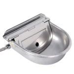 Stainless Steel Automatic Drinking Bowl for Pets withHole 3 | PricZone Stainless Steel Automatic Drinking Bowl for Pets with Hole 3 | PricZone
