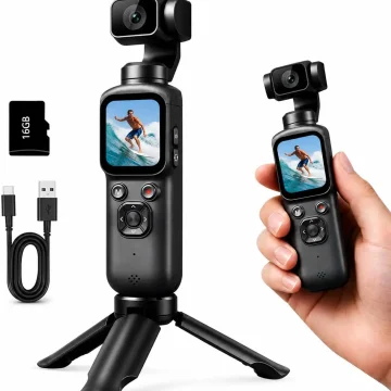4K Handheld Gimbal Vlogging Camera for YouTube 1 | PricZone