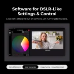 4K Streaming Webcam with 113 Inch Sensor DSLR Style 6 | PricZone
