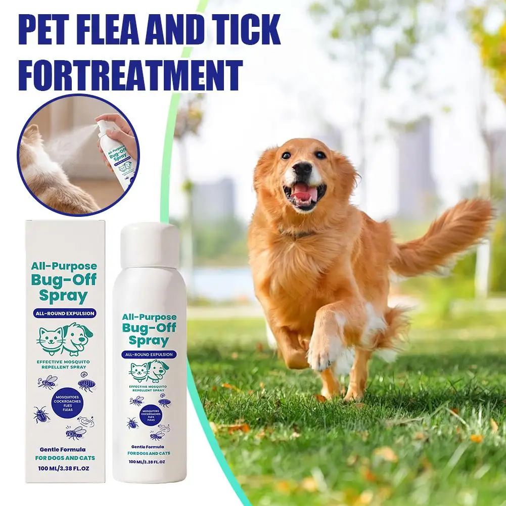 Pet Insect Repellent Spray Mild Safe Effectively Repels 14