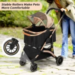Dog Stroller Or Pets One Hand Old Puppy with 6 Shocks 4 | PricZone Dog Stroller Or Pets One Hand Old Puppy with 6 Shocks 4 | PricZone