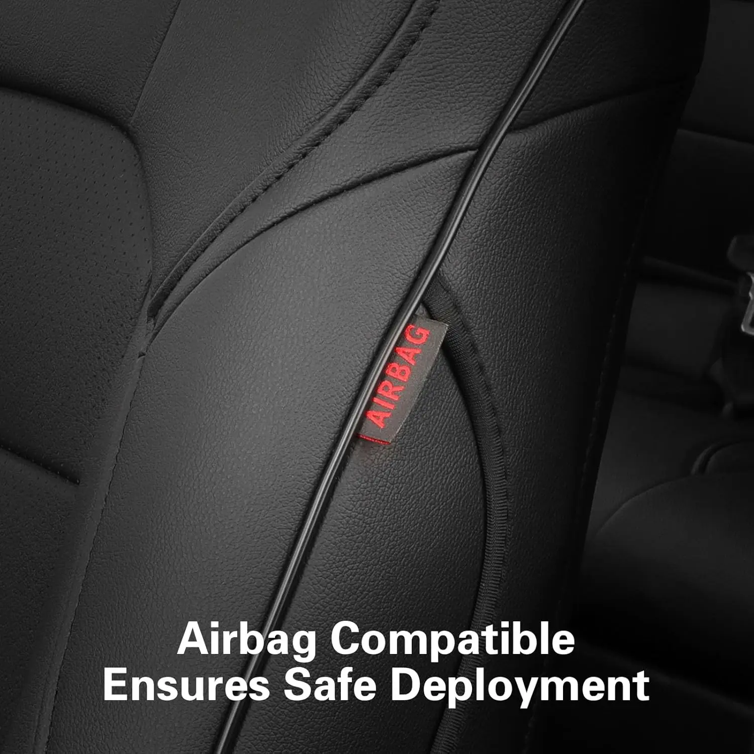 Toyota Camry Waterproof Leather Car Seat Covers Custom Fit 17