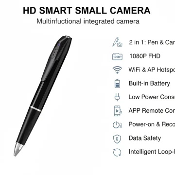 1080P HD Wireless Pen Camera with 300Mah Rechargeable 2