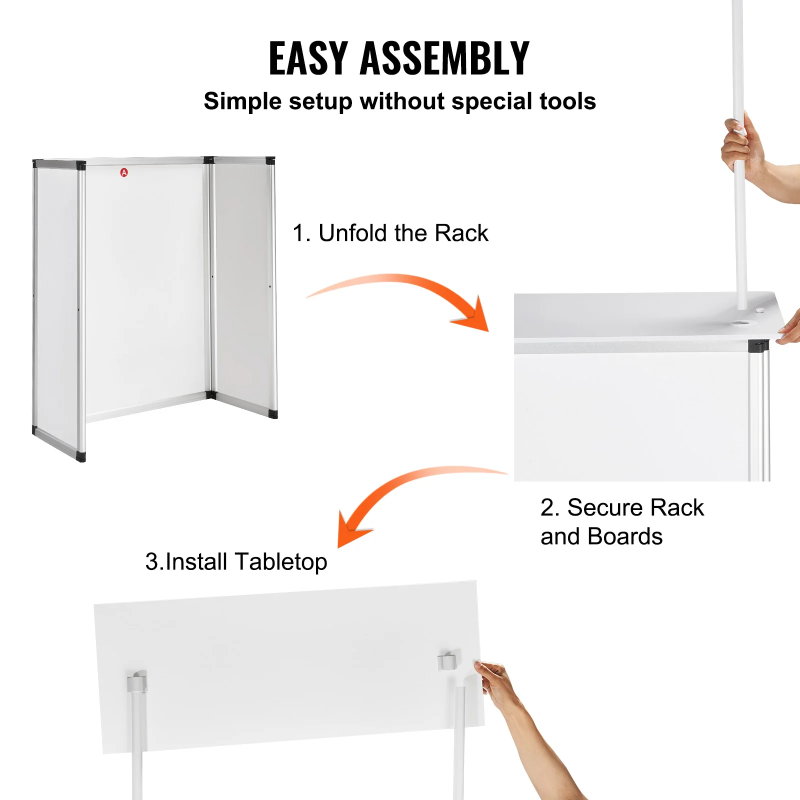 Portable Tradeshow Counter Display Table 4 | PricZone Portable Tradeshow Counter Display Table 4 | PricZone