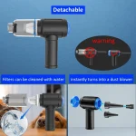 Cordless 110000Rpm PC Cleaner with Vacuum and Air Blower 4 | PricZone