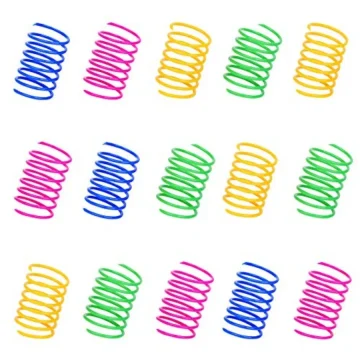 4Pc Kitten Cat Toy with Wide Durable Heavy Gauge Spring 1 | PricZone