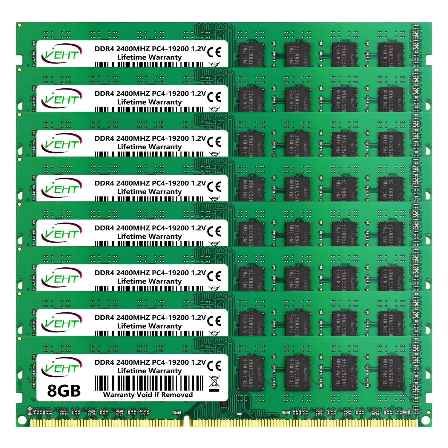 Ddr4 Desktop Memory RAM Pc4 2133 2400 288Pin Dimm 12