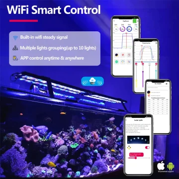 Popbloom-Marine Aquarium Lamp Full Spectrum Programmable 2