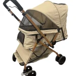 OneClick Folding Pet Travel Stroller 4 Wheels Lightweight 1 | PricZone One Click Folding Pet Travel Stroller 4 Wheels Lightweight 1 | PricZone