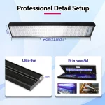 Popbloom Reef Timer Control LED Aquarium Light Full 5 | PricZone Popbloom Reef Timer Control LED Aquarium Light Full 5 | PricZone