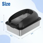 Jhk Stainless 24In Steel Cat Litter Box with Lid Large 3 | PricZone