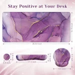 Ergonomic Large Mouse Pad with Wrist Support and Desk Mat 2 | PricZone Ergonomic Large Mouse Pad with Wrist Support and Desk Mat 2 | PricZone