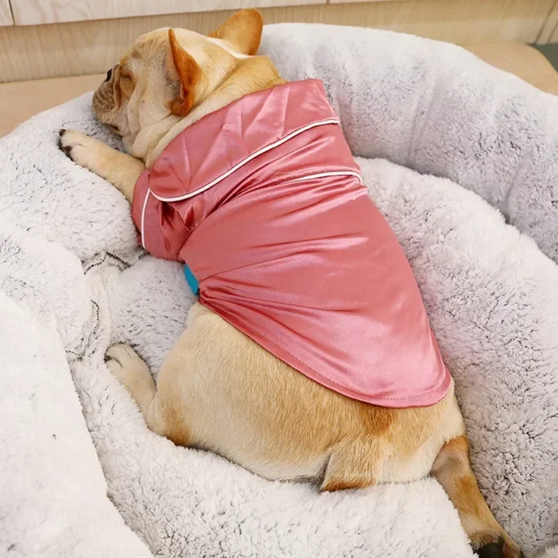 Soft Silk Pet Pajamas for Small Dogs and Cats 2 | PricZone Soft Silk Pet Pajamas for Small Dogs and Cats 2 | PricZone