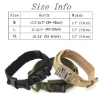 Dog Training Collar Adjustable Tactical and Leash Set 5 | PricZone