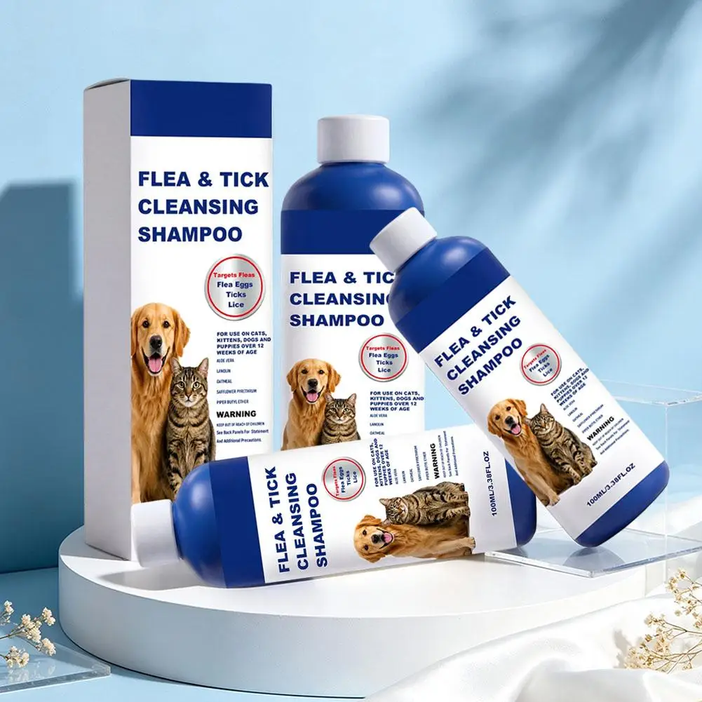 100Ml Pet Flea Tick Cleansing Shampoo Gentle Soothing 2 | PricZone 100Ml Pet Flea Tick Cleansing Shampoo Gentle Soothing 2 | PricZone