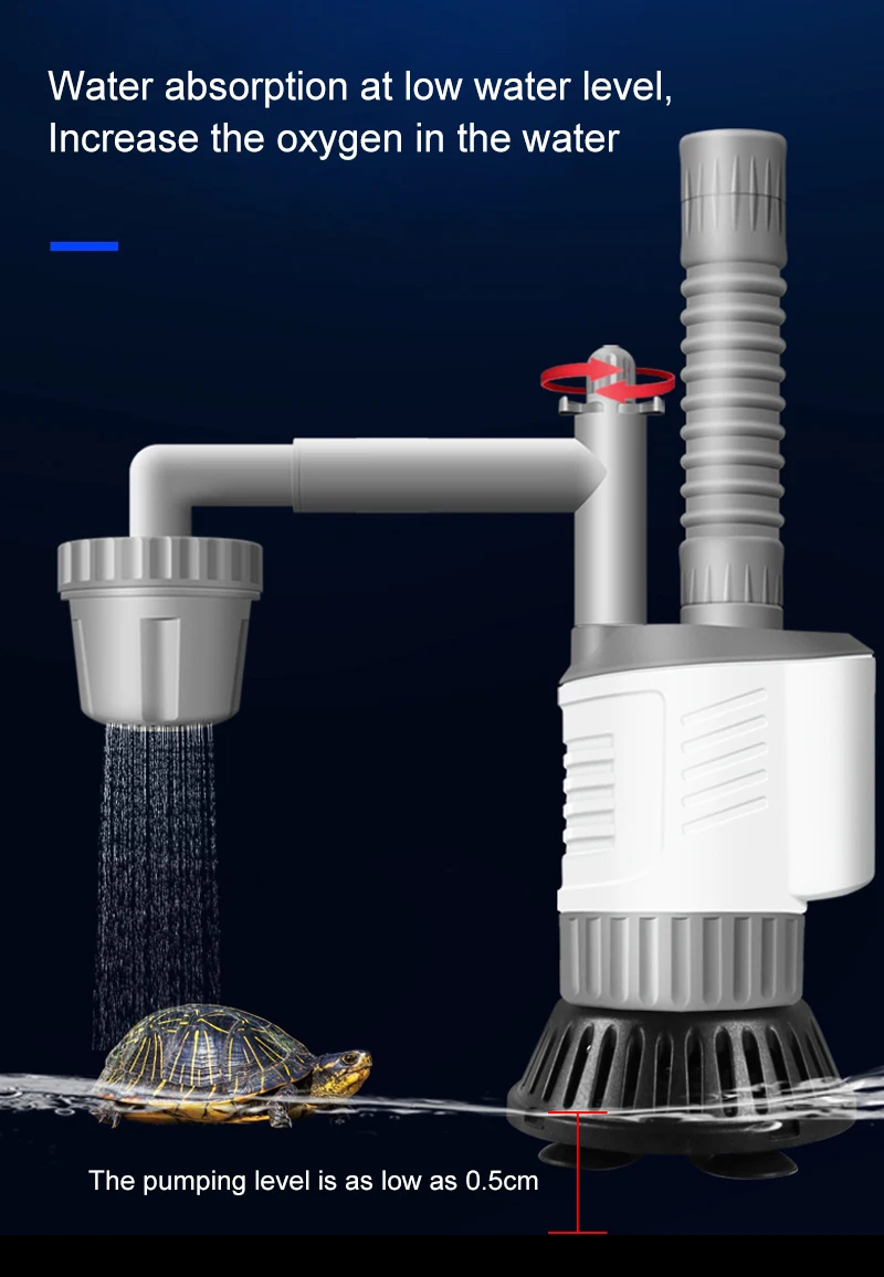 Aquarium Water Change Pump Electric Fish Tank Cleaning Tool 9