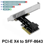 Port PCIe 40 To Sff8643 SasSata Raid Adapter 5 | PricZone Port PCIe 40 To Sff 8643 SasSata Raid Adapter 5 | PricZone