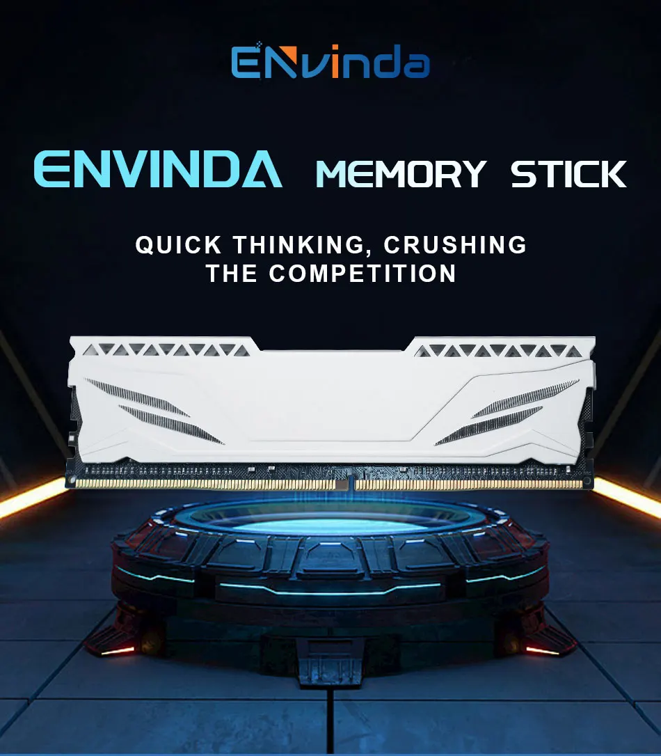 Envinda Ddr4 Server Memory 8Gb/16Gb/32Gb Registered Ecc RAM 8