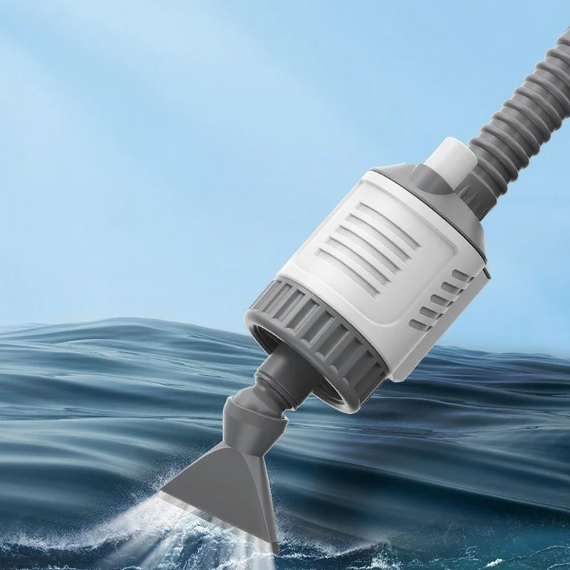 Aquarium Water Change Pump Electric Fish Tank Cleaning Tool 12