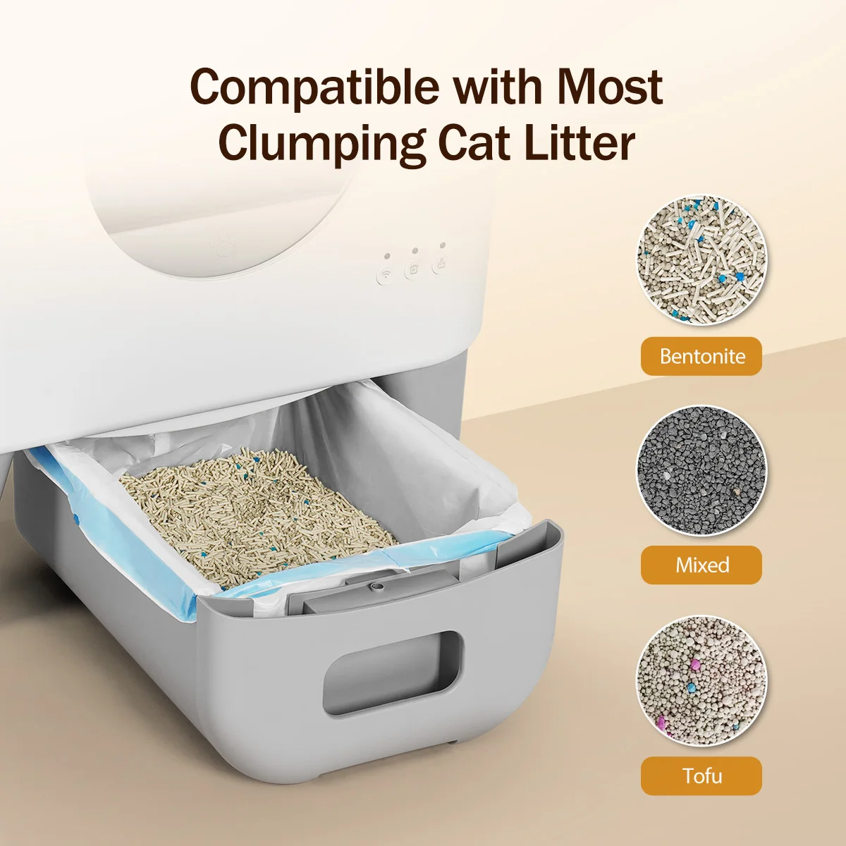 95L Automatic Smart Cat Litter Box Self Cleaning Fully 8 | PricZone 95L Automatic Smart Cat Litter Box Self Cleaning Fully 8 | PricZone