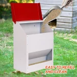 Large Durable Metal Automatic Poultry Feeder 4 | PricZone Large Durable Metal Automatic Poultry Feeder 4 | PricZone
