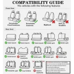 Hyundai Tucson Accent Sonata Elantra Car Seat Covers 5 Seat 2 | PricZone