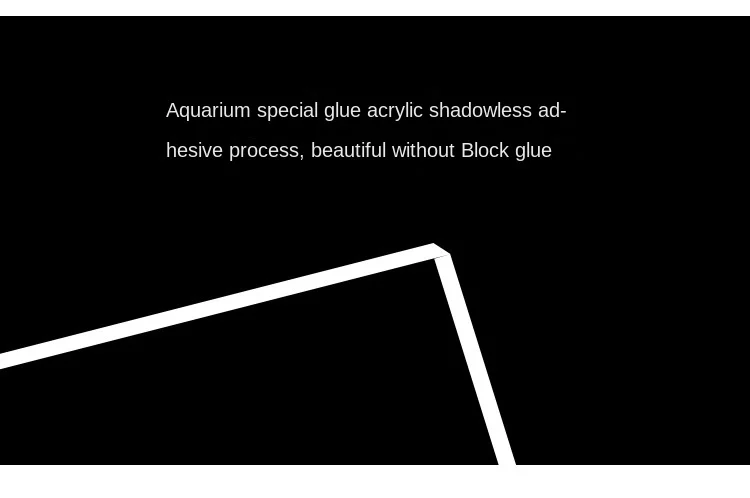 Acrylic Ultra White Fish Aquatic Pets Tank Open Aquarium 21