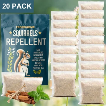 Squirrel Repellent 20 PC Deterrent Outdoor Plant Protection 1