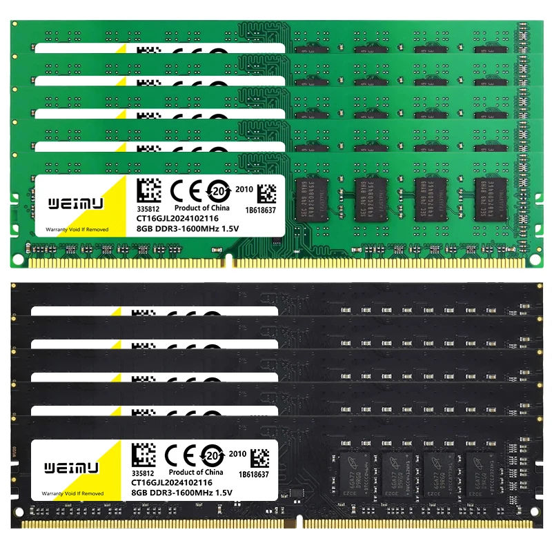 4Gb 8Gb Ddr3 Desktop Memoria RAM 1066 1333 1600Mhz Pc3 17