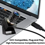 4K 12Mp USB Webcam with 120Fps High Speed and 3X Manual 5 | PricZone