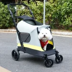 Dog Stroller for Small Medium Dual Entry Pet All Terrain 2 | PricZone
