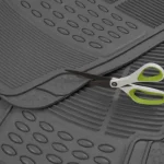 Row Car Rubber Floor Mats Gray All Weather with Cargo Liner 6 | PricZone Row Car Rubber Floor Mats Gray All Weather with Cargo Liner 6 | PricZone
