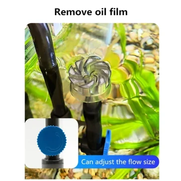 110V 220V Sunsun Fish Tank Aquarium Filter Oxygen Ybf-500 2