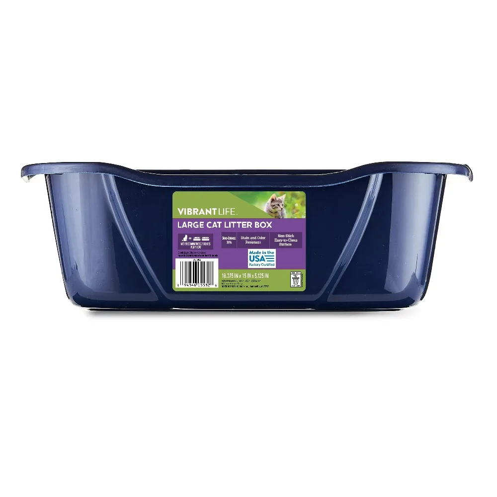 Vibrant Life Large Open Litter Box 5 | PricZone Vibrant Life Large Open Litter Box 5 | PricZone