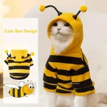 Bee Pet Puppy Coat Dog Hoodies Winter Warm Costume 2 | PricZone